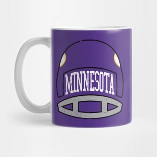 Minnesota Retro Helmet - Purple Mug